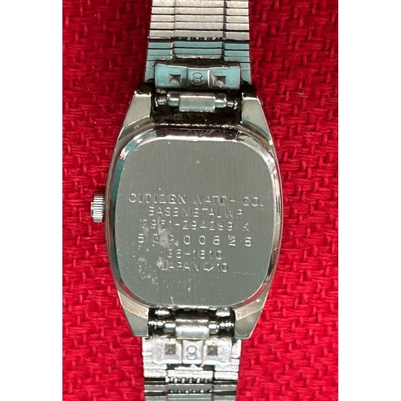 Vintage Citizen Women\'s Silver Watch‎ 2951-294289 K Japan New Battery Runs Great main image 4